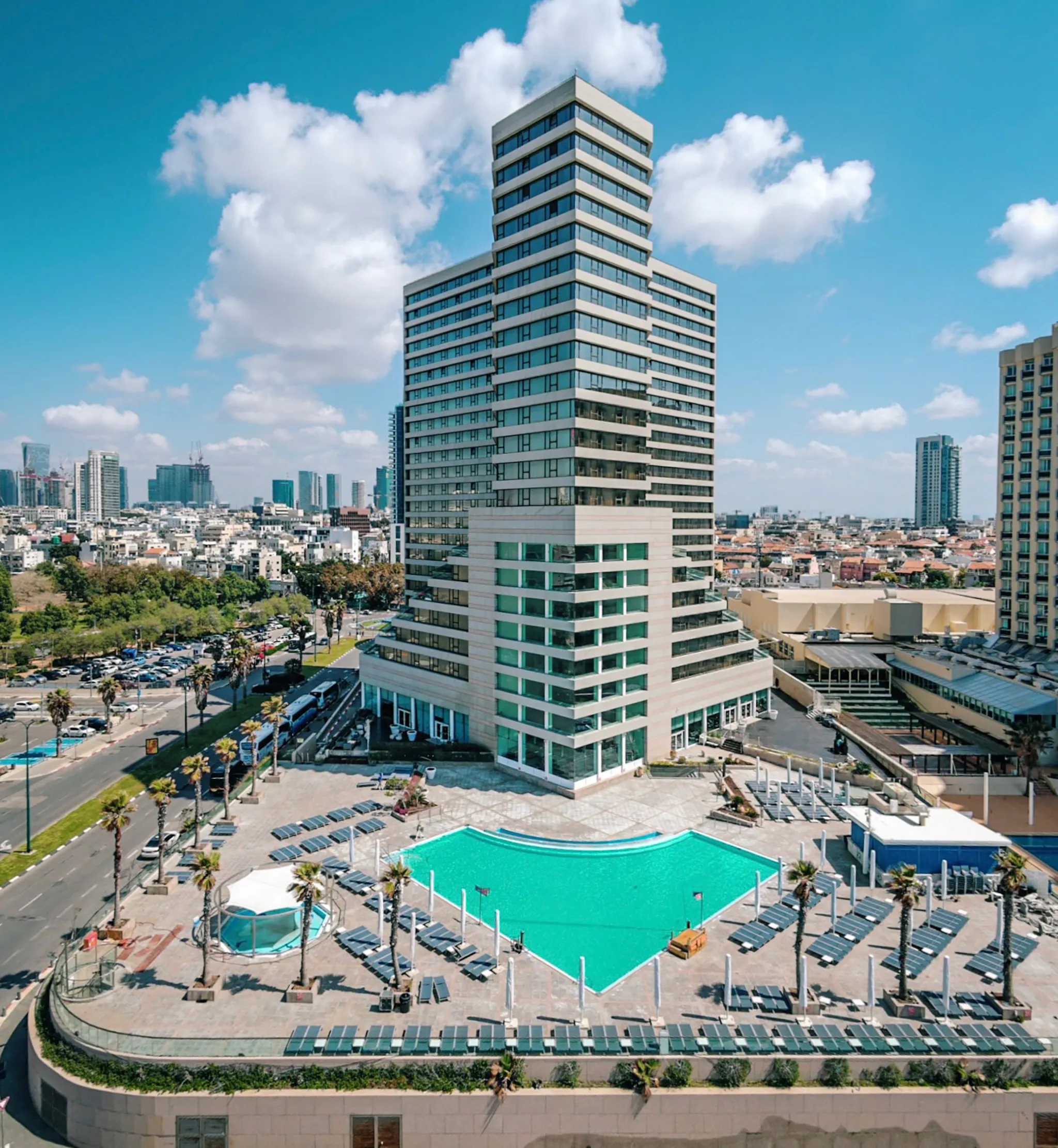 InterContinental David Tel Aviv Hotel Building View