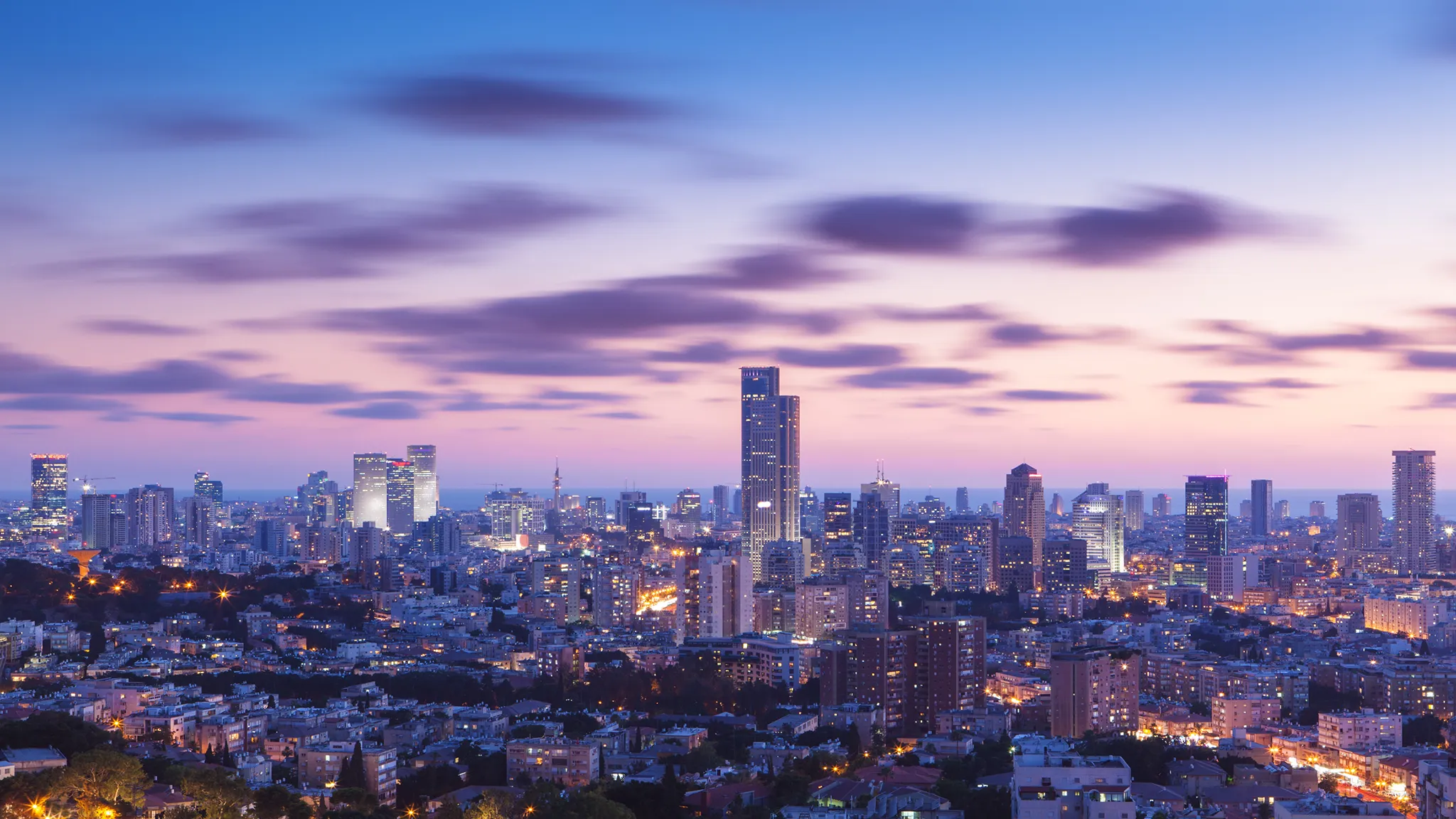 InterContinental David Tel Aviv Hotel Tel Aviv at Dawn